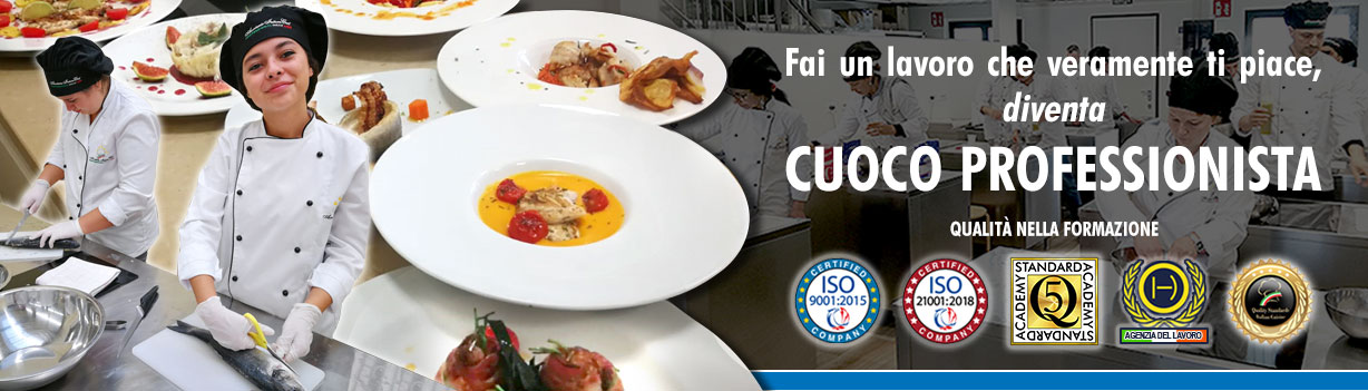 Scuola di Cucina a Milano: Corso di Cuoco Professionista.