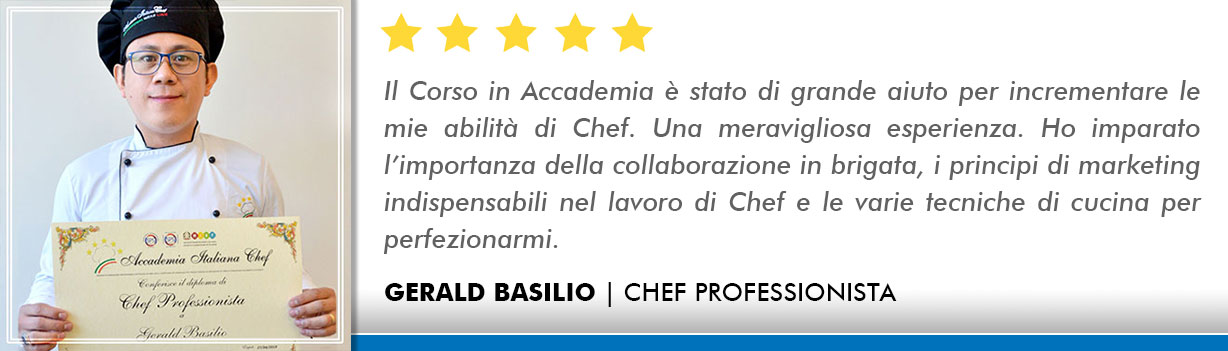 Corso Chef a Milano Opinioni - Basilio
